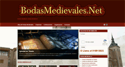 Desktop Screenshot of bodasmedievales.net